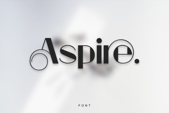 Aspire Font for Modern Web Design