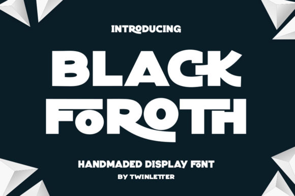 Black Foroth: A Bold Display Font for Modern Branding
