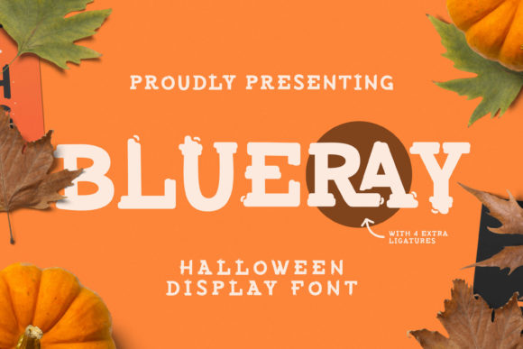 Blueray: A Spooky Font That Boosts Brand Identity