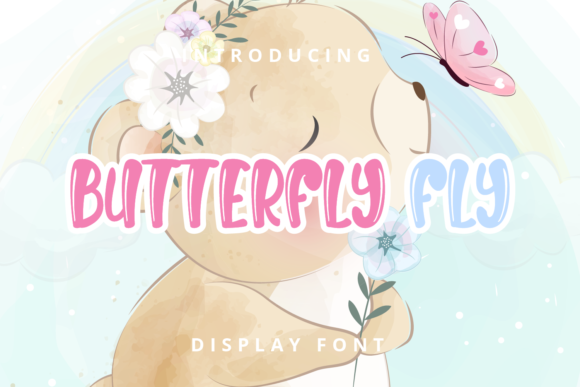Butterfly Fly: A Playful Font for Lively Editorial Designs