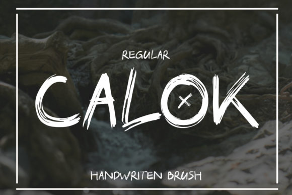 Calok: A Cool Display Font for Web Design
