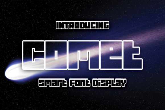 Comet Font for Branding That Stands Out
