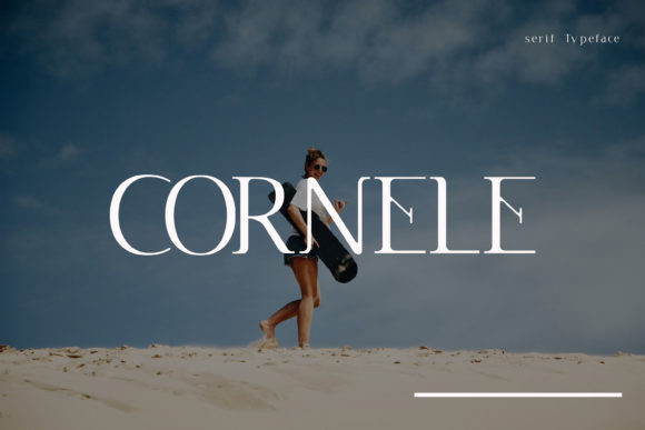 Cornele: A Display Font for Bold Visual Statements