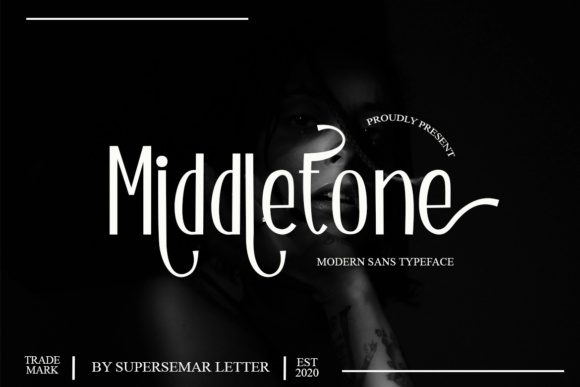 Discover Middletone: A Stylish Display Font for Modern Branding