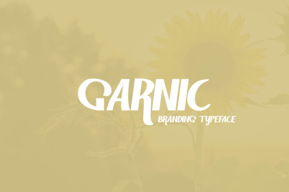 Enhance Your Brand with the Elegant Garnic Font