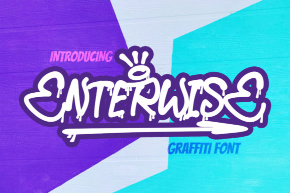 Enterwisse: A Display Font for Bold Visual Statements
