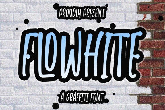 Flowhite: A Display Font for Bold Visual Statements