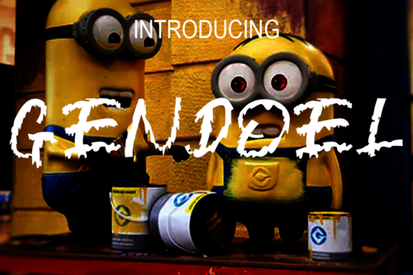 Gendoel Font for Professional Branding