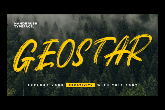 Geostar: A Modern Display Font for Editorial Design