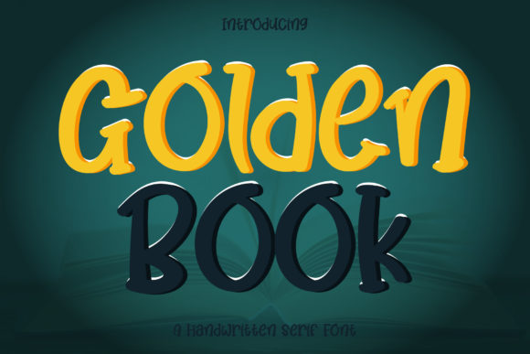 Golden Book Font for Professional Branding