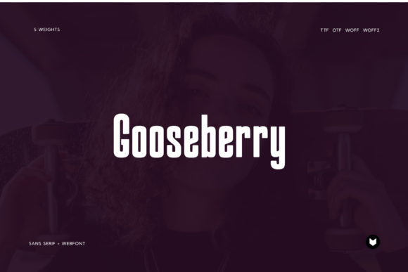 Gooseberry: A Modern Display Font for Editorial Elegance