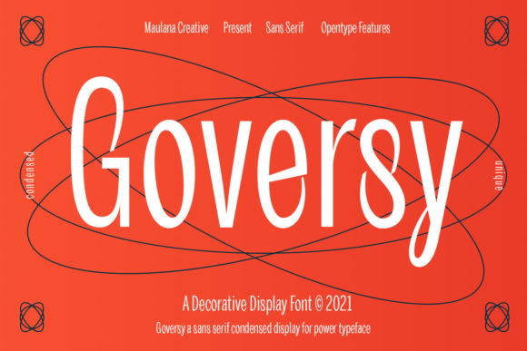 Goversy Display Font for Web Design