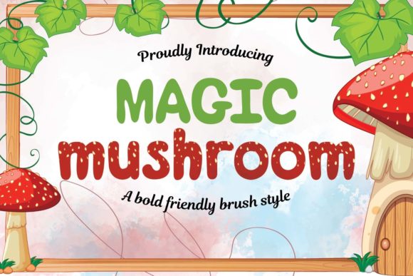How Magic Mushroom Font Upgraded My Café's Brand Identity