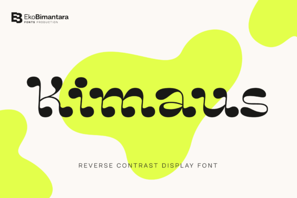 Kimaus: A Whimsical Font for Branding That Stands Out