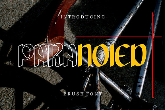 Paranoied Font for Web Design Projects
