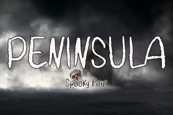 Peninsula Font for Dark and Engaging Campaigns