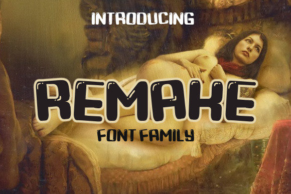 Remake: A Modern Display Font for Web Design