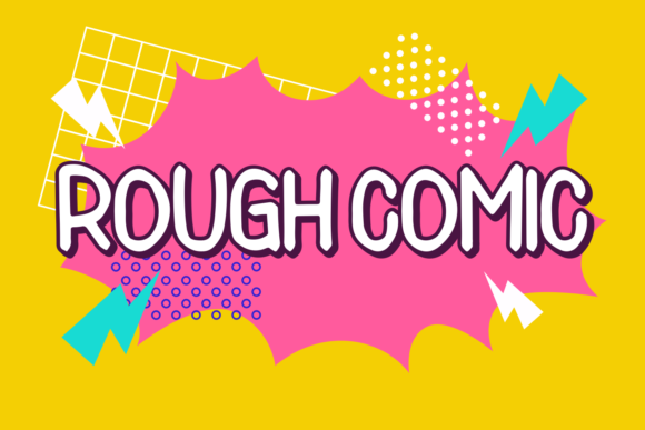 Rough Comic: A Trendy Font for Branding That Stands Out