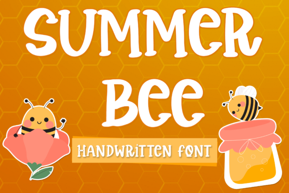 Summer Bee: A Playful Display Font for Modern Web Design