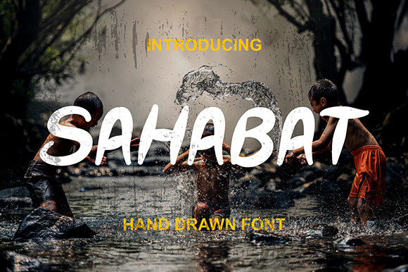 Testing Sahabat: A Display Font for Modern Web Projects