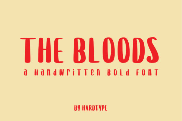The Bloods: A Bold Font That Transformed My Brand’s Look