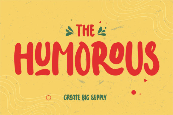 The Humorous Font for Web Design Projects