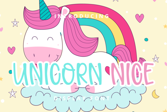 Unicorn Nice: A Playful Font for Editorial Design