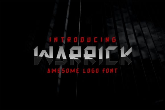 Warrick Font for Bold Editorial Design
