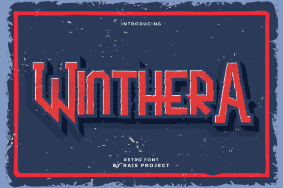 Winthera: A Bold Display Font for Business Branding