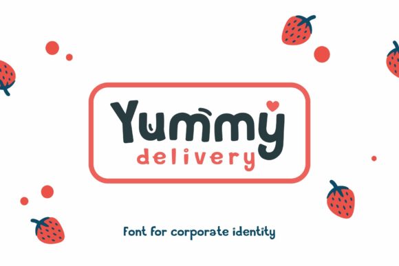 Yummy Delivery Font for Web Design
